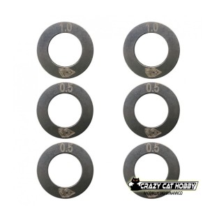RC Project Shim 7x12x0,5/1 mm - RCPJ-A013 - 7700000000125