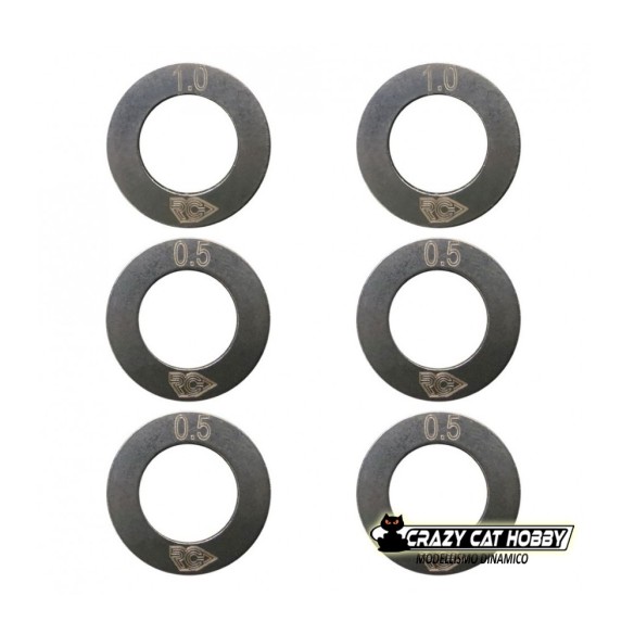 Shim 7x12x0,5/1 mm - RCPJ-A013 RC Project